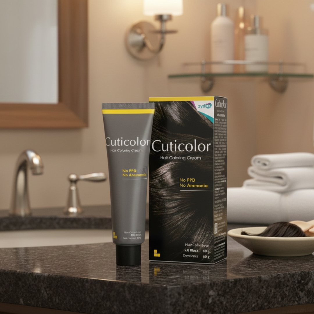 Cuticolor Hair Color Cream 120 gm